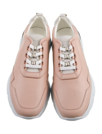 Buscemi Suede Colorblock Pattern Sneakers