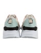 Buscemi Suede Colorblock Pattern Sneakers