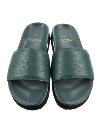 Buscemi Leather Slides