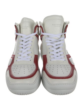 Buscemi Leather Printed Sneakers