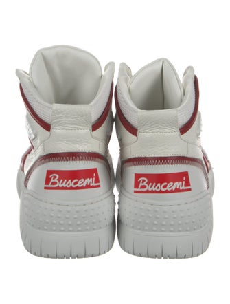 Buscemi Leather Printed Sneakers