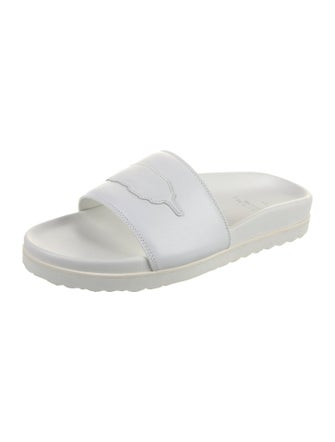 Buscemi Leather Slides