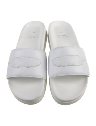 Buscemi Leather Slides