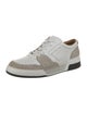 Buscemi Leather Colorblock Pattern Sneakers