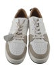 Buscemi Leather Colorblock Pattern Sneakers