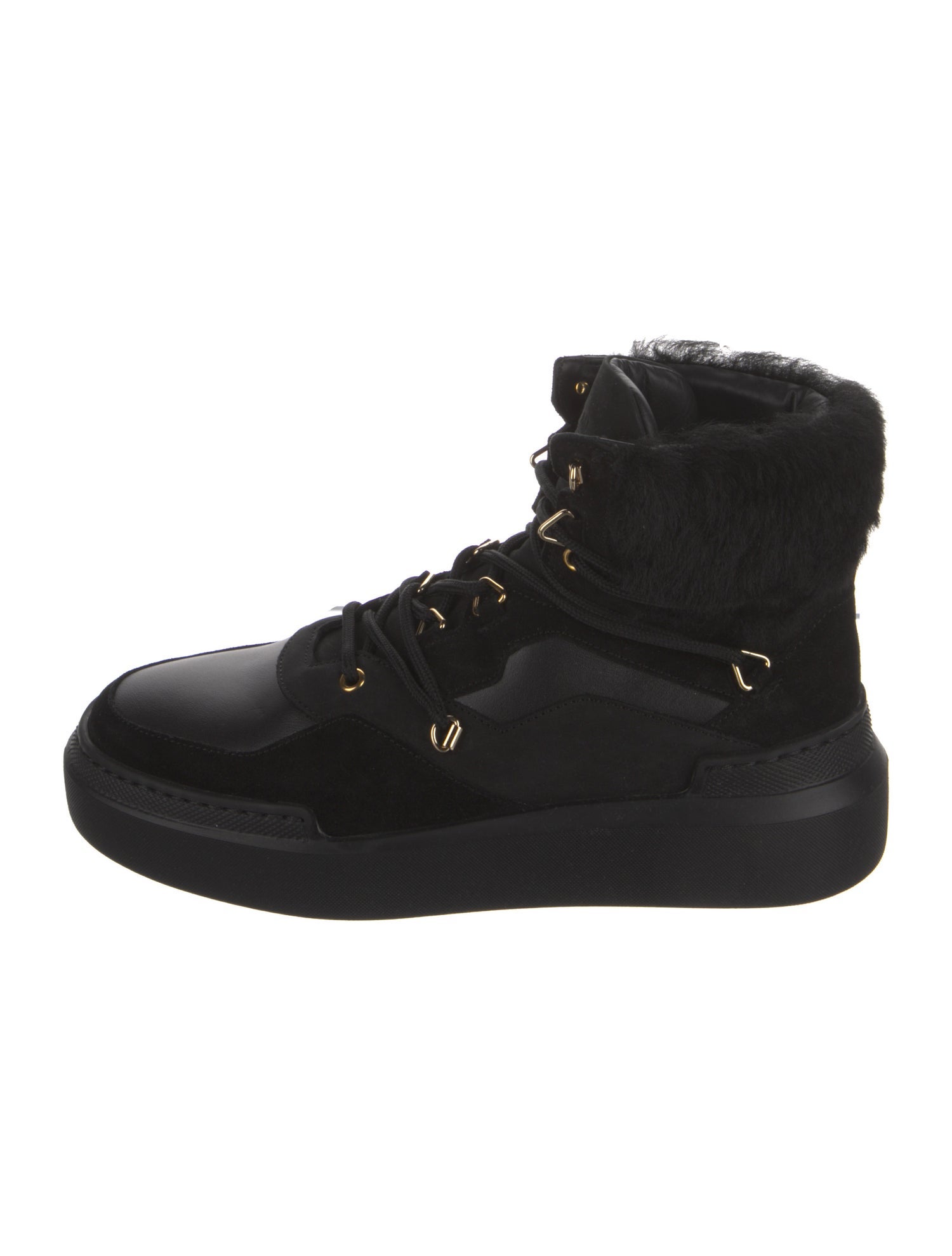 Buscemi Leather Lace-Up Boots