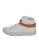 Buscemi Leather Colorblock Pattern Sneakers