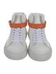 Buscemi Leather Colorblock Pattern Sneakers