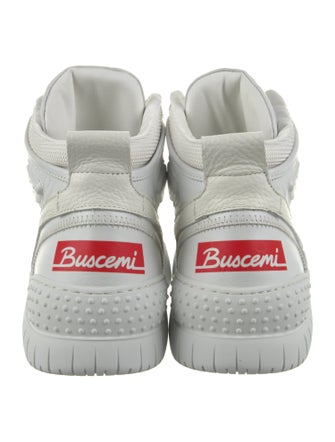 Buscemi Leather Printed Sneakers