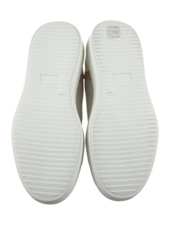 Buscemi Suede Colorblock Pattern Sneakers