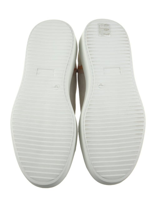 Buscemi Suede Colorblock Pattern Sneakers