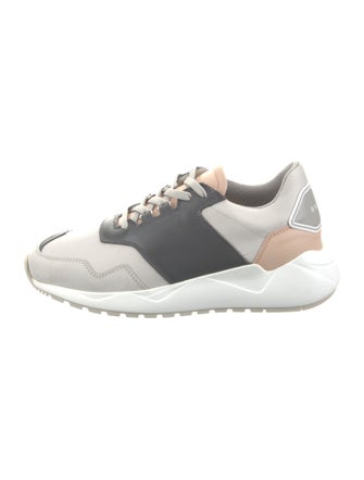 Buscemi Nylon Colorblock Pattern Sneakers