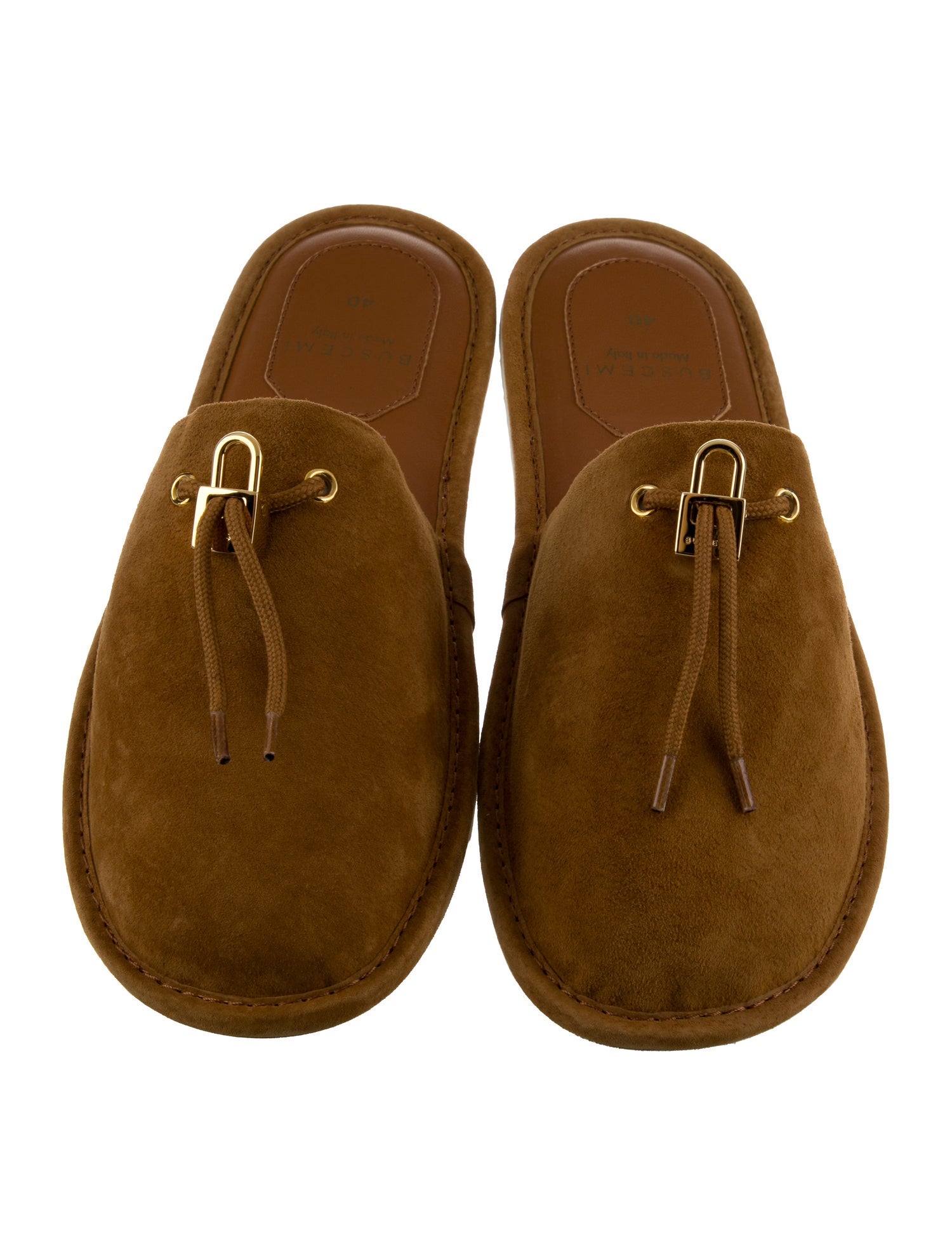 Buscemi Suede Slippers
