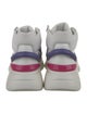 Buscemi Leather Colorblock Pattern Sneakers