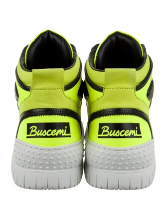Buscemi Leather Printed Sneakers