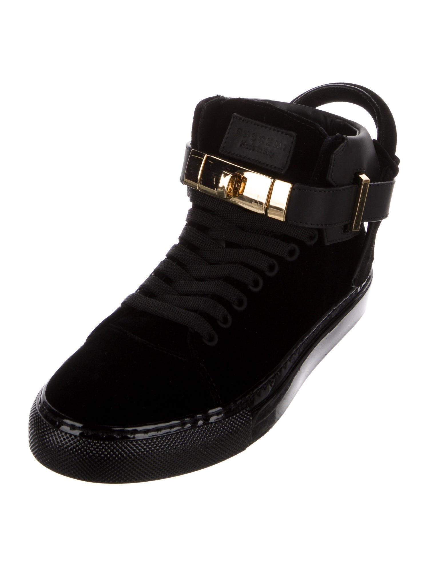 Buscemi Velvet Sneakers