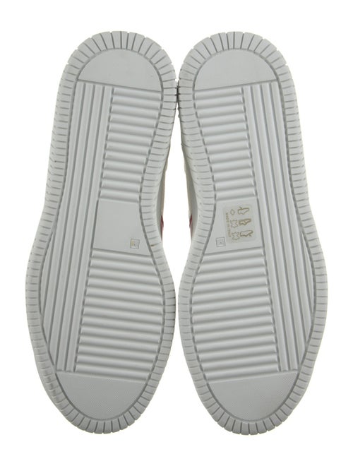 Buscemi Leather Striped Sneakers