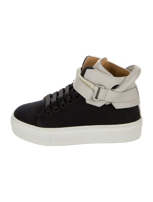 Buscemi Kids' Canvas High Top Sneakers
