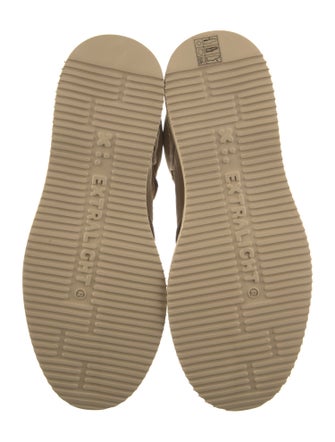 Buscemi Suede Colorblock Pattern Hiking Boots