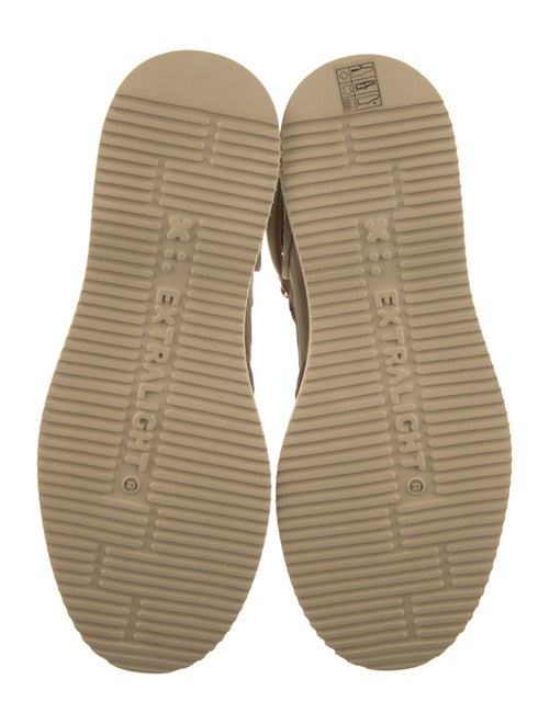 Buscemi Suede Colorblock Pattern Hiking Boots