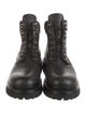 Buscemi Leather Combat Boots