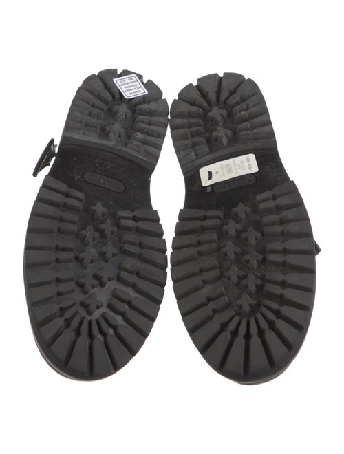 Buscemi Leather Combat Boots