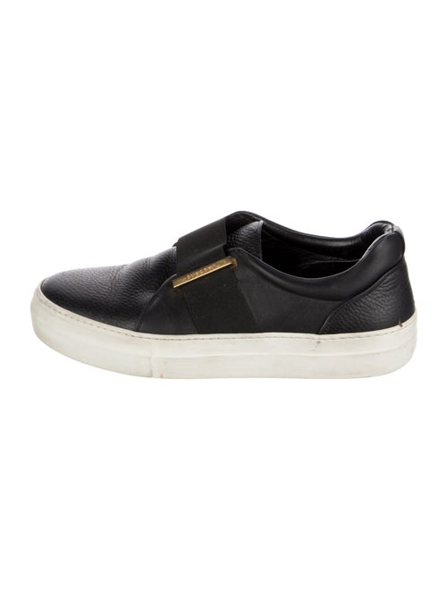 Buscemi Leather Bow Accents Sneakers