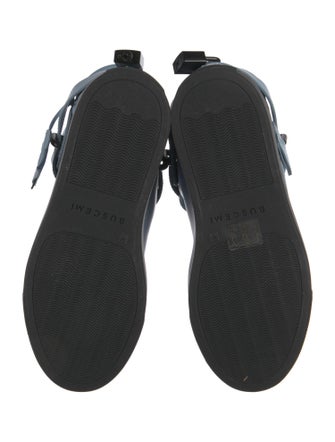 Buscemi Leather Colorblock Pattern Sneakers