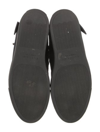 Buscemi Leather Leather Trim Embellishment Sneakers