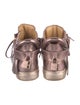 Buscemi Embossed Leather Sneakers