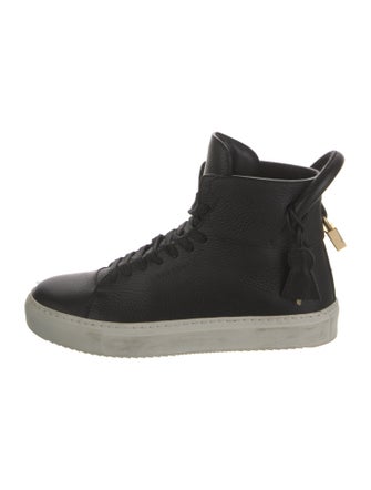 Buscemi Leather Lace-Up Boots
