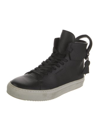 Buscemi Leather Lace-Up Boots