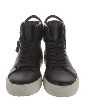 Buscemi Leather Lace-Up Boots