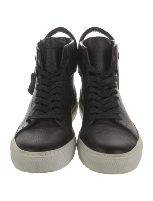Buscemi Leather Lace-Up Boots