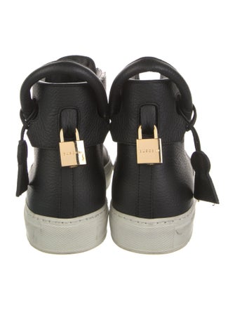 Buscemi Leather Lace-Up Boots