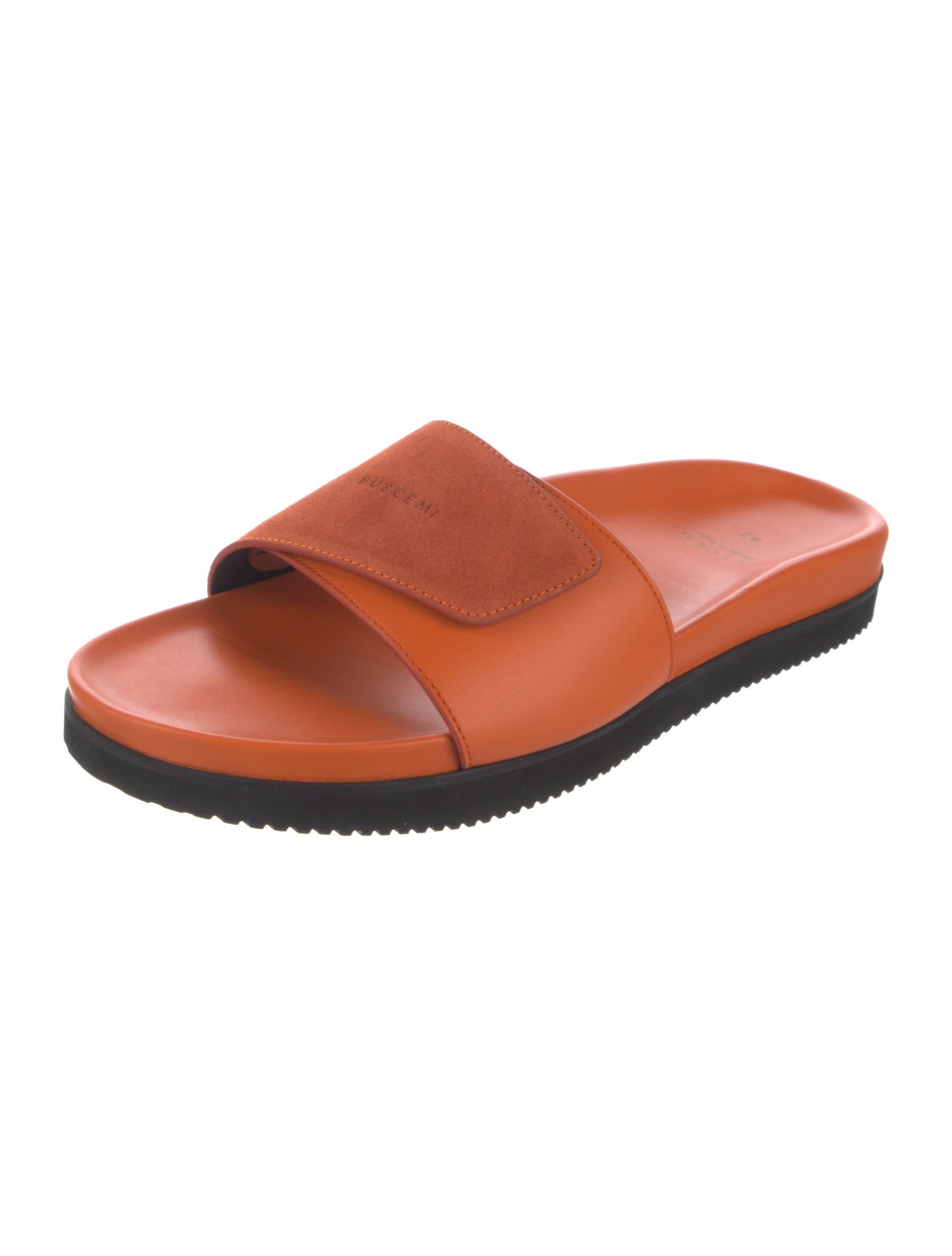 Buscemi Leather Slides