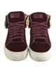 Buscemi Suede Colorblock Pattern Sneakers