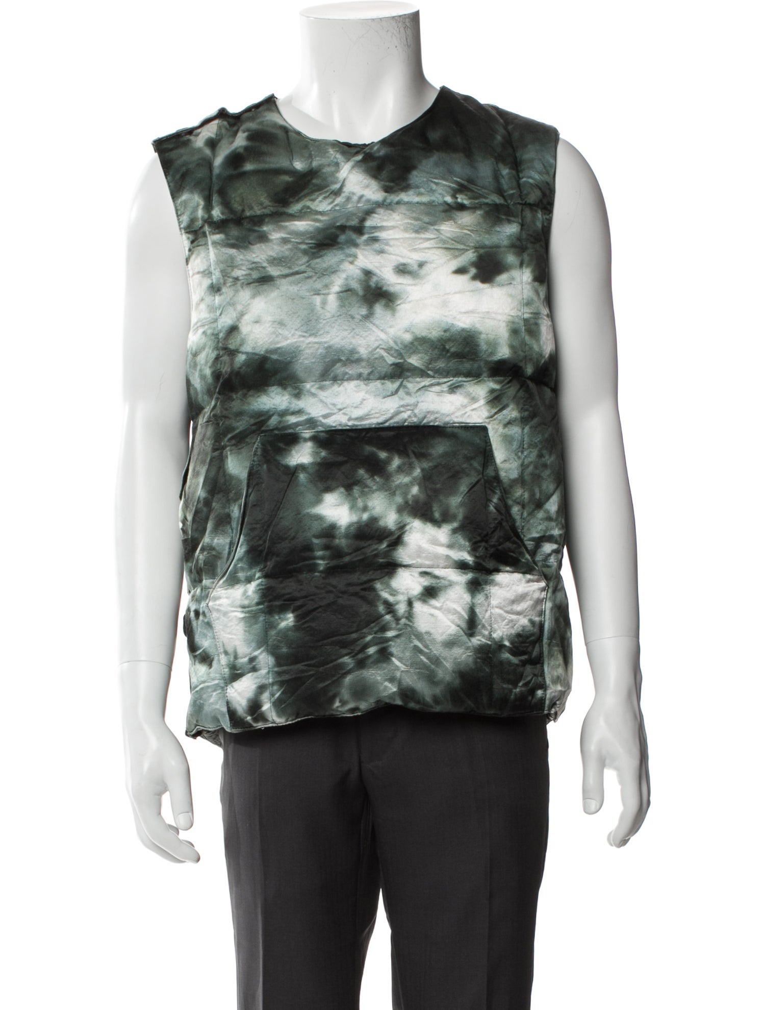 Buscemi Tie-Dye Print Vest