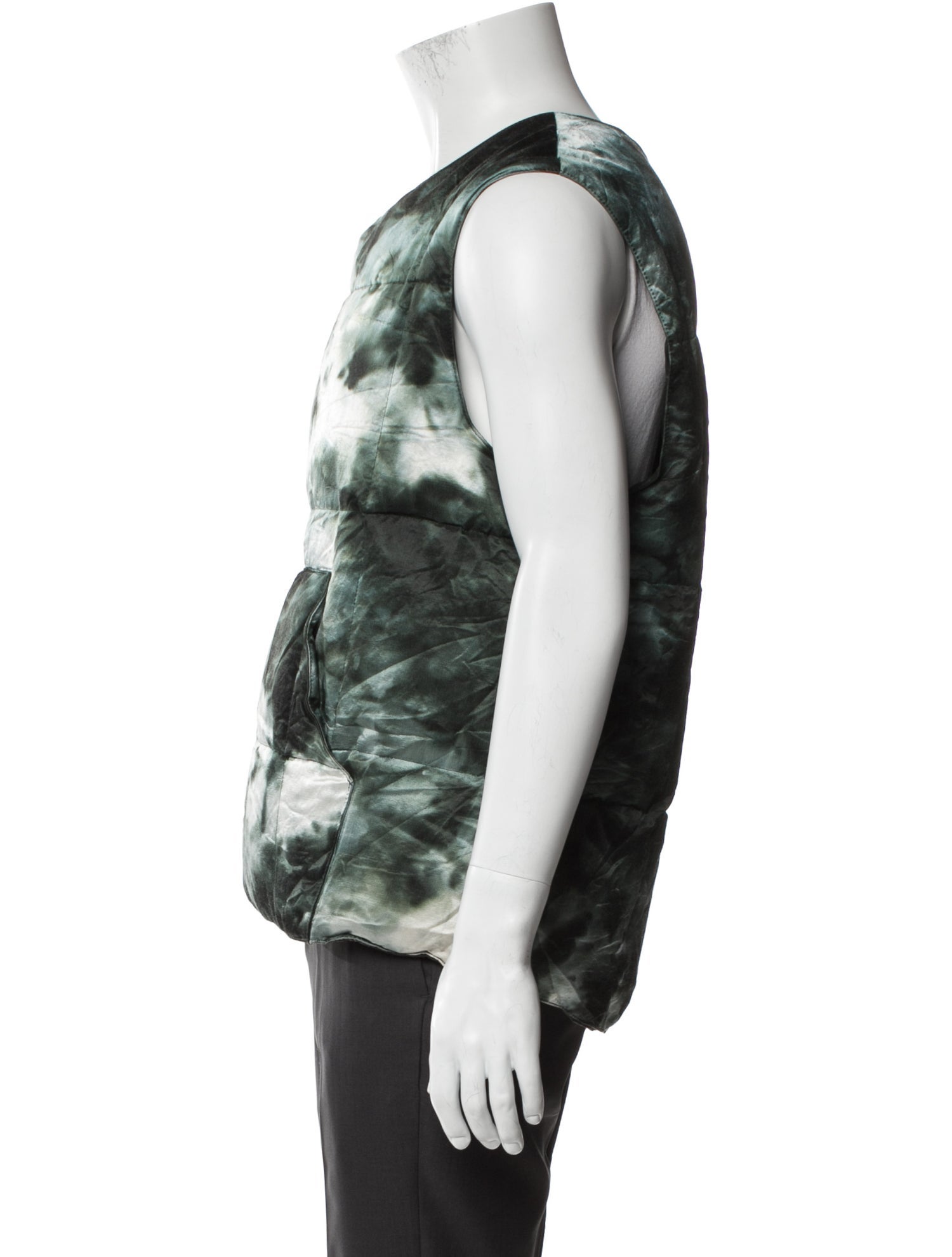 Buscemi Tie-Dye Print Vest