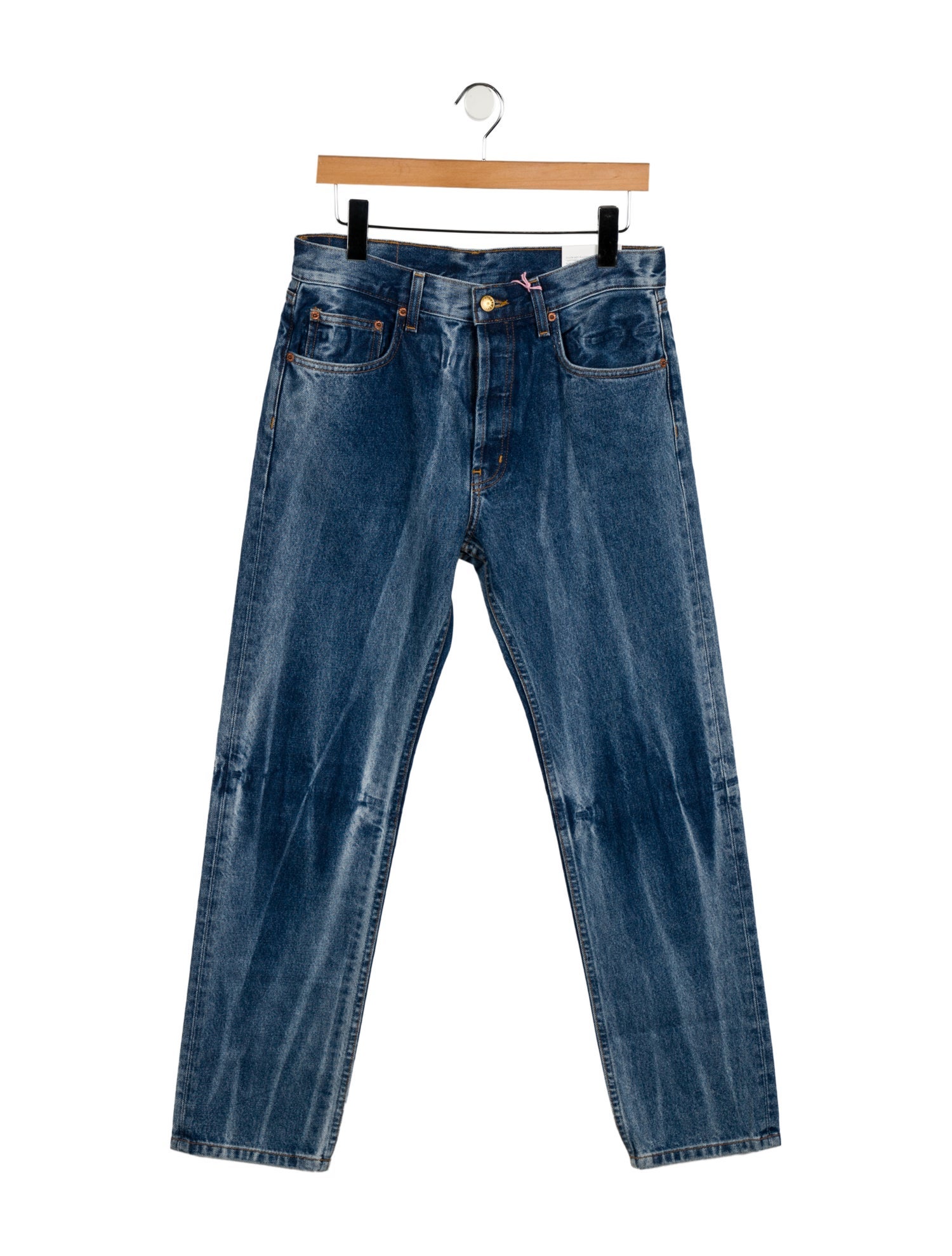 B Sides High-Rise Straight Leg Jeans w/ Tags