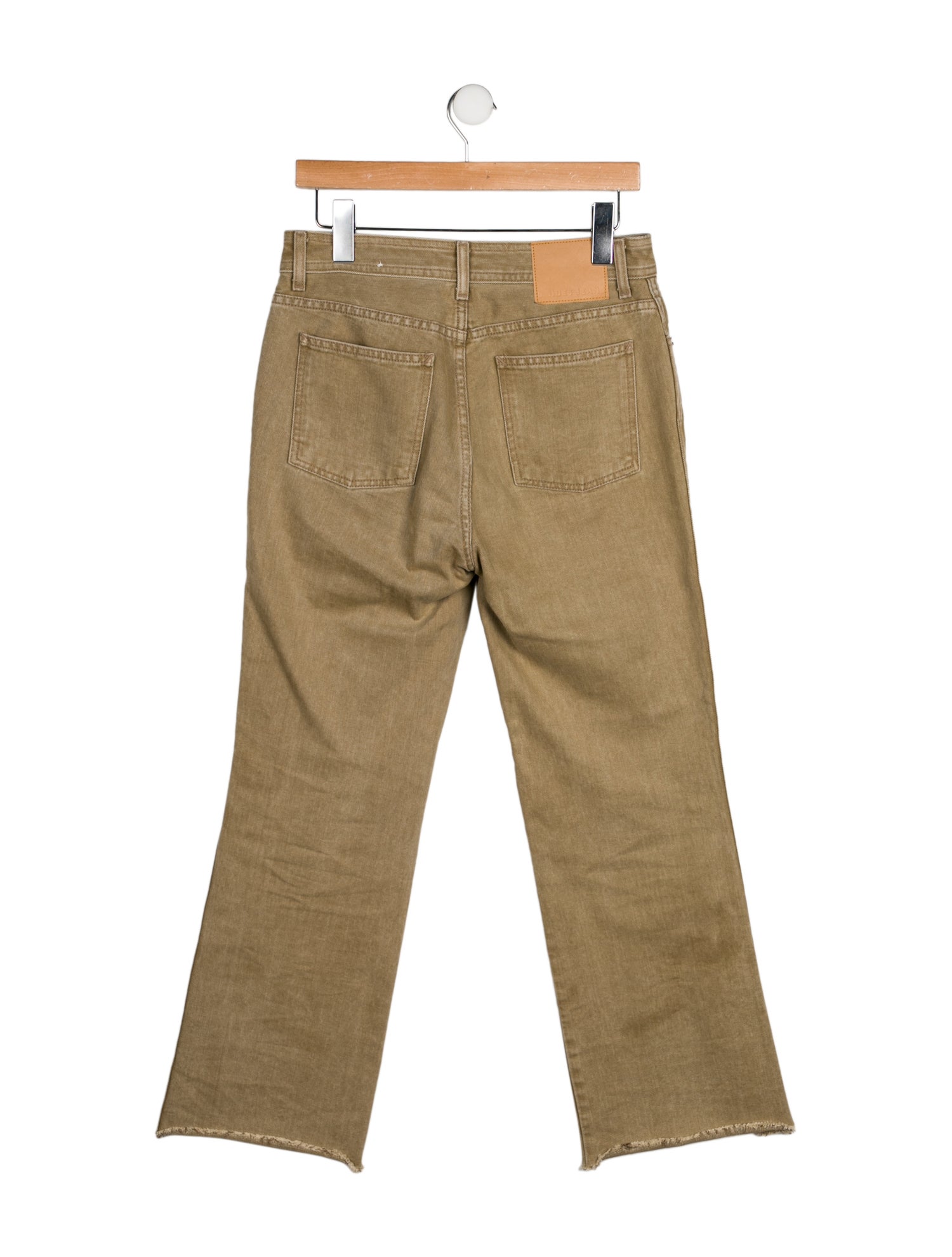 B Sides High-Rise Wide Leg Jeans