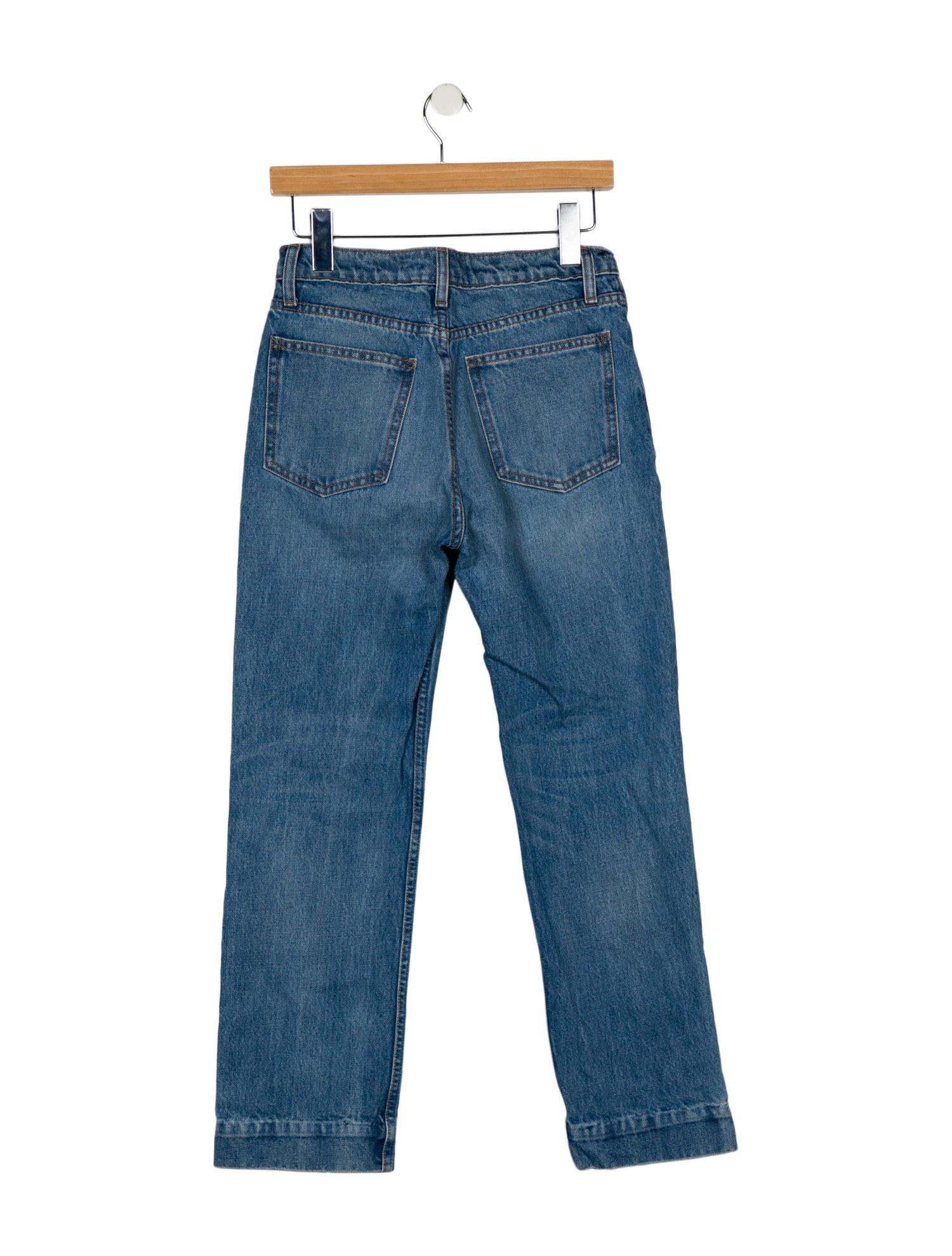 B Sides Mid-Rise Straight Leg Jeans