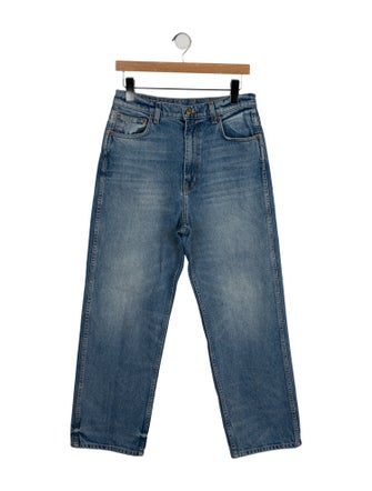 B Sides High-Rise Wide Leg Jeans