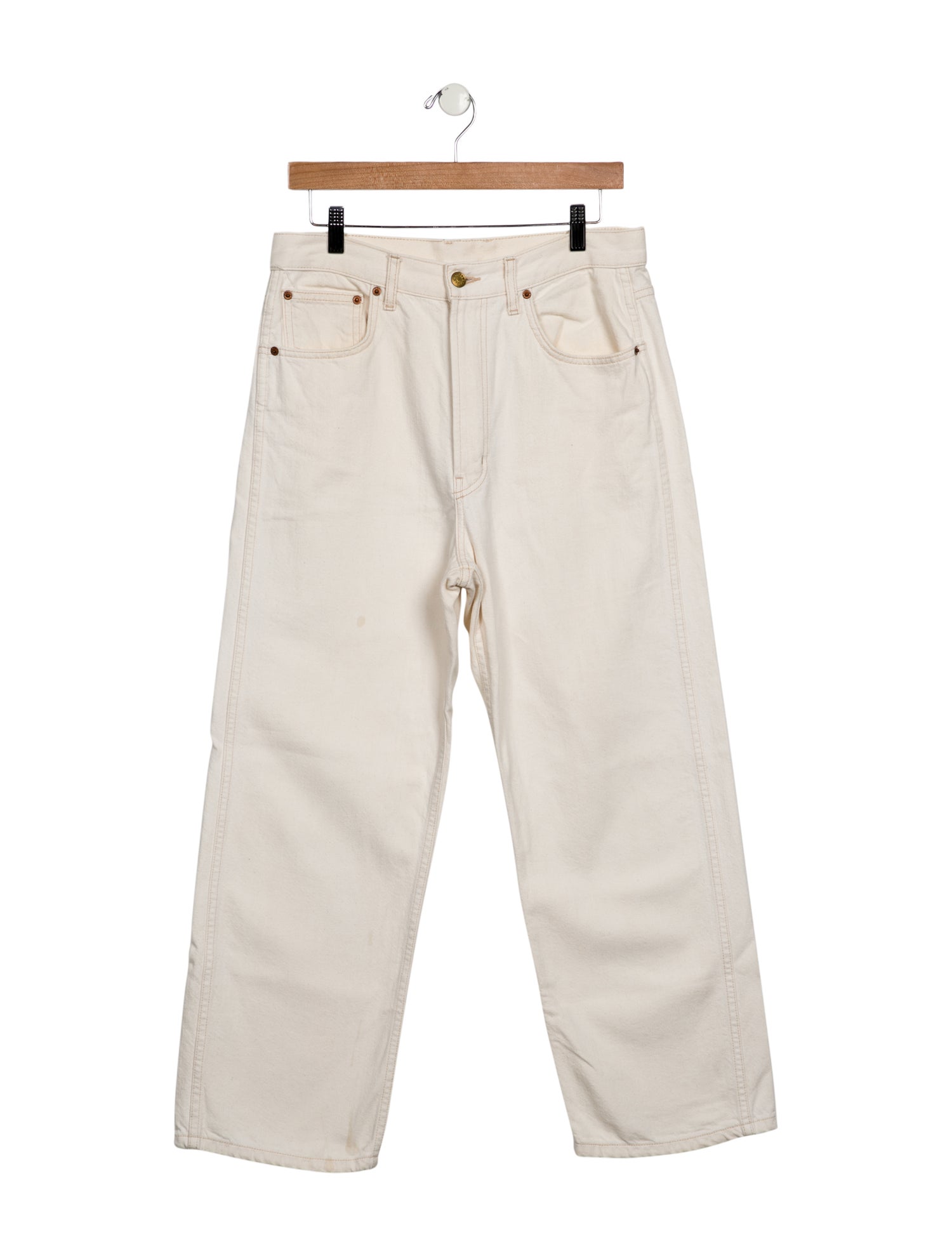 B Sides High-Rise Wide Leg Jeans