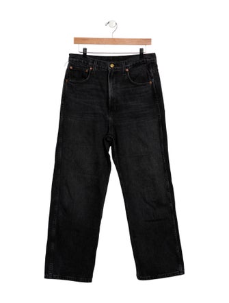 B Sides High-Rise Wide Leg Jeans