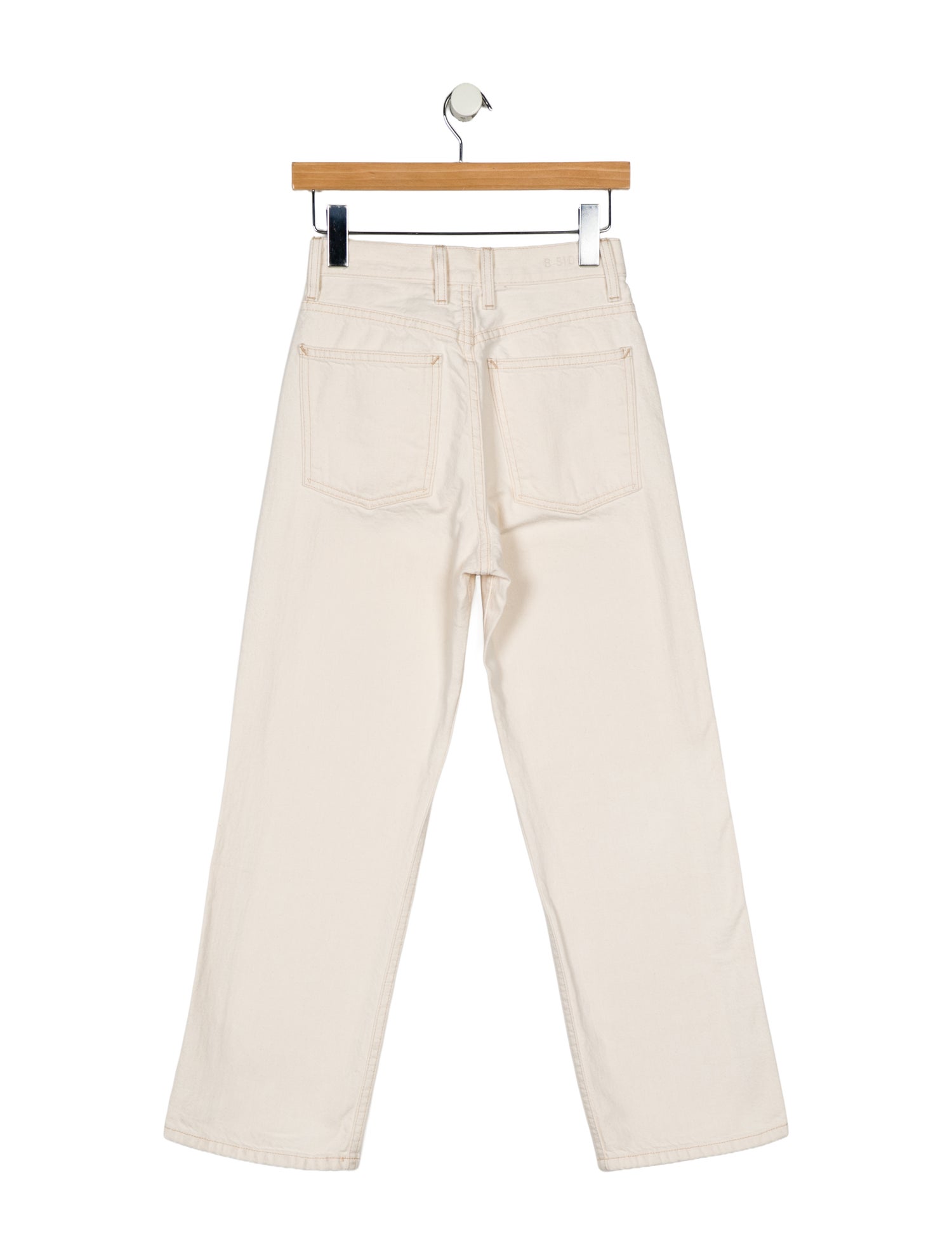 B Sides High-Rise Wide Leg Jeans