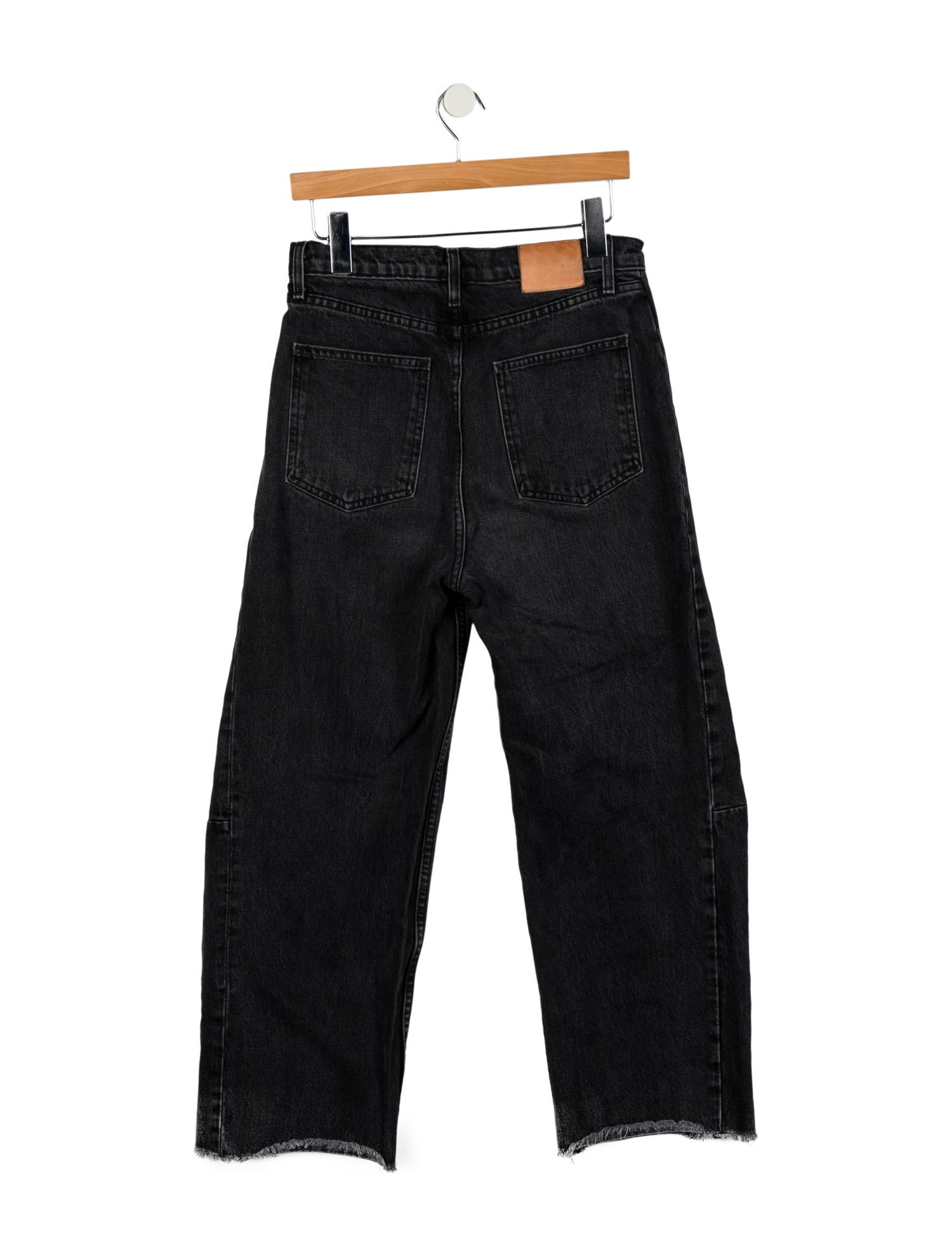 B Sides High-Rise Wide Leg Jeans