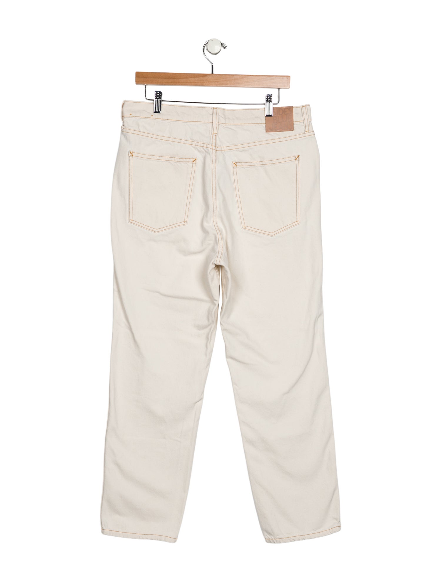 B Sides High-Rise Straight Leg Jeans