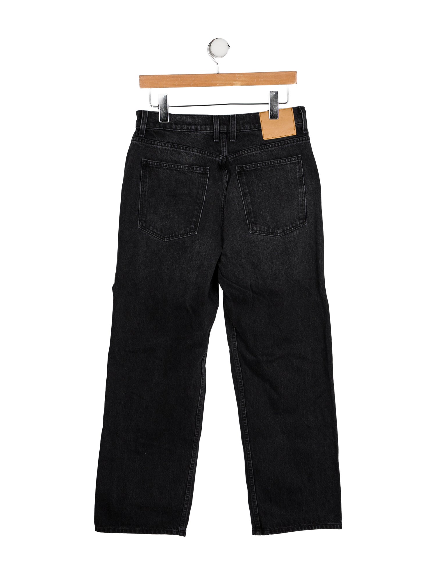 B Sides High-Rise Straight Leg Jeans