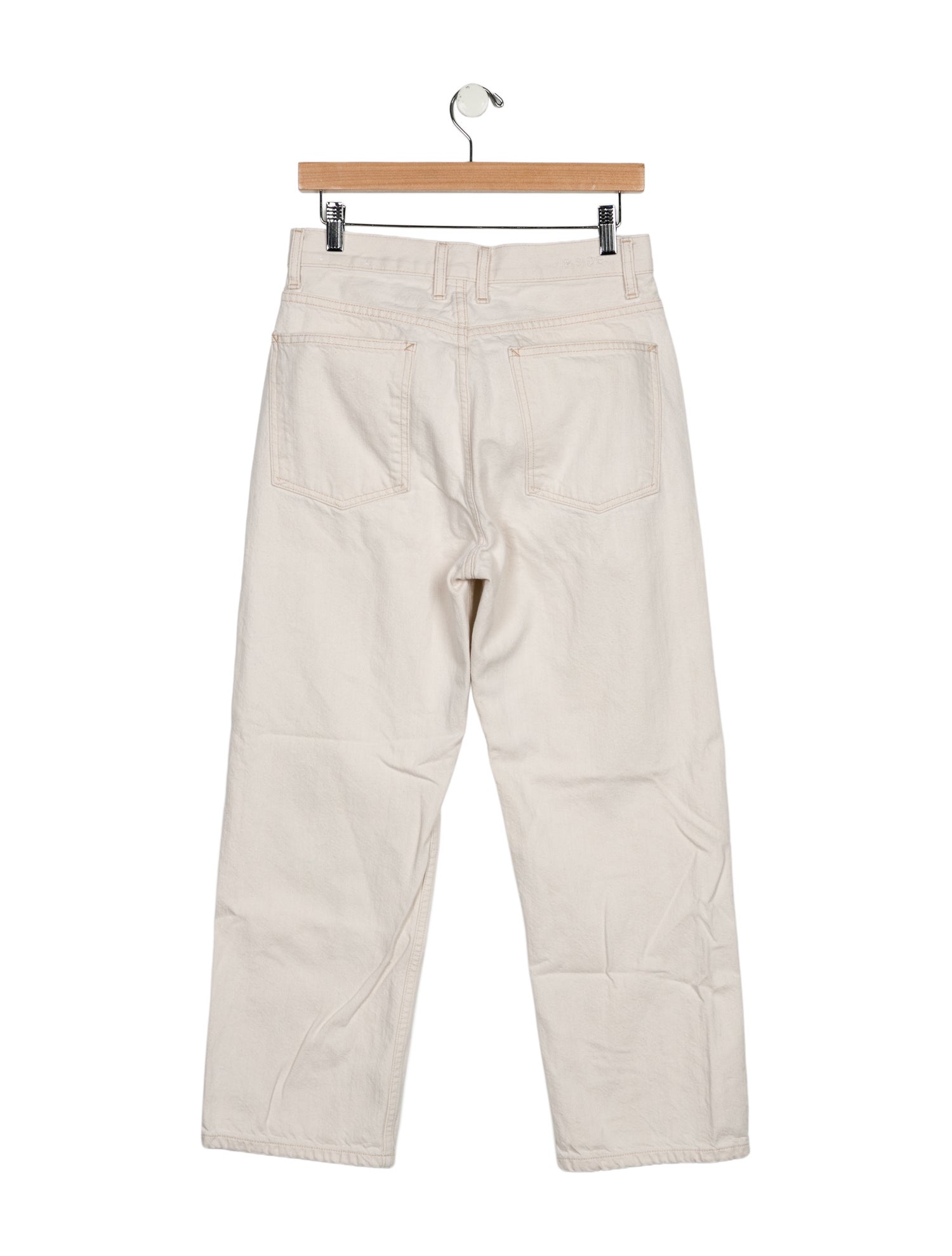 B Sides High-Rise Straight Leg Jeans